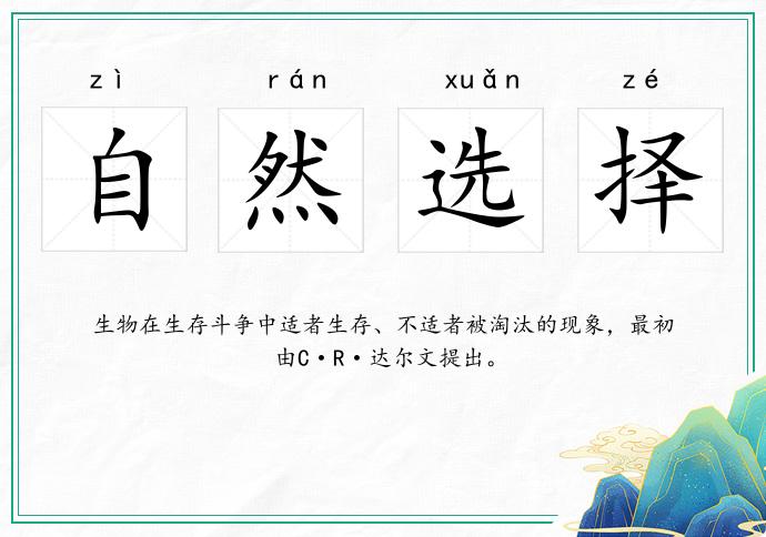 自然選擇的意思