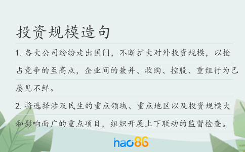 投資規(guī)模造句