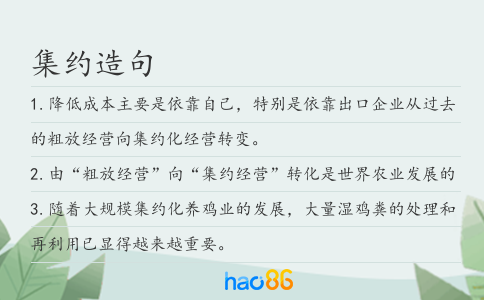 集約造句